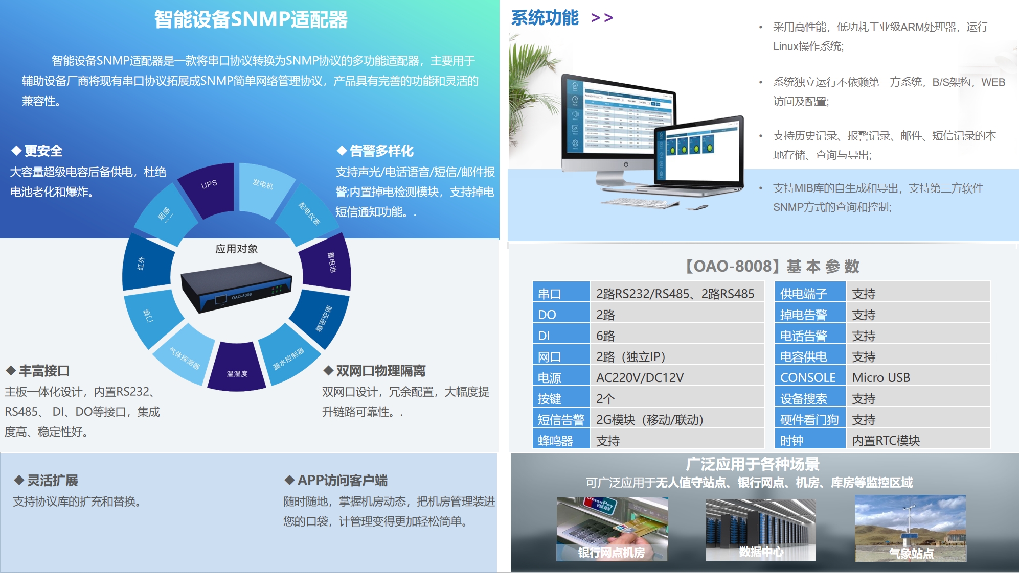 智能设备SNMP适配器OAO-8008.png